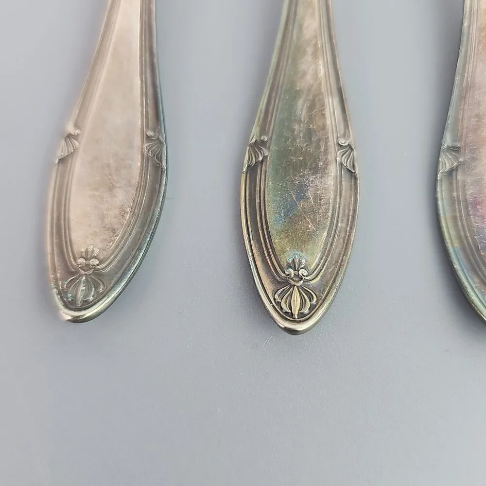 Vintage GORHAM Providence Salad Forks silverplate Lot Of 6